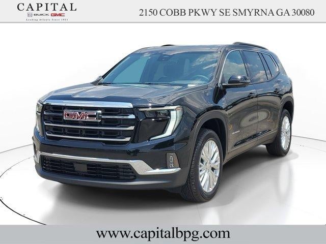 2026 GMC Acadia Elevation in Ebony Twilight Metallic — front three-quarter view