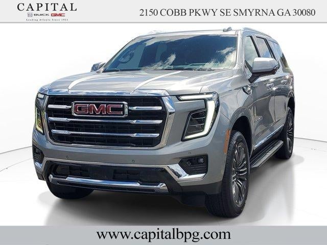 2026 GMC Yukon Elevation in Sterling Metallic — front three-quarter view