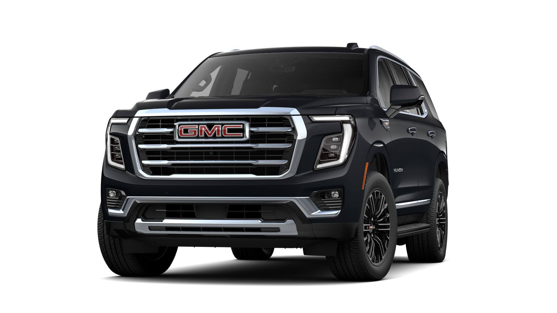 2026 GMC Yukon Elevation in Titanium Rush Metallic — front three-quarter view