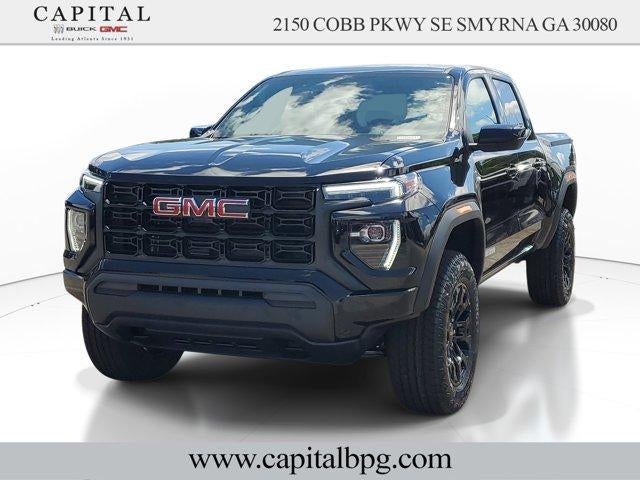 2026 GMC Canyon Elevation in Onyx Black — front three-quarter view