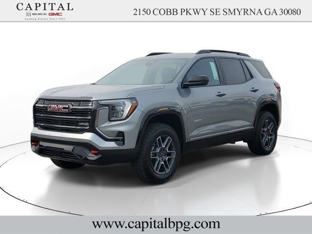 2026 GMC Terrain AT4 in Sterling Metallic — front three-quarter view